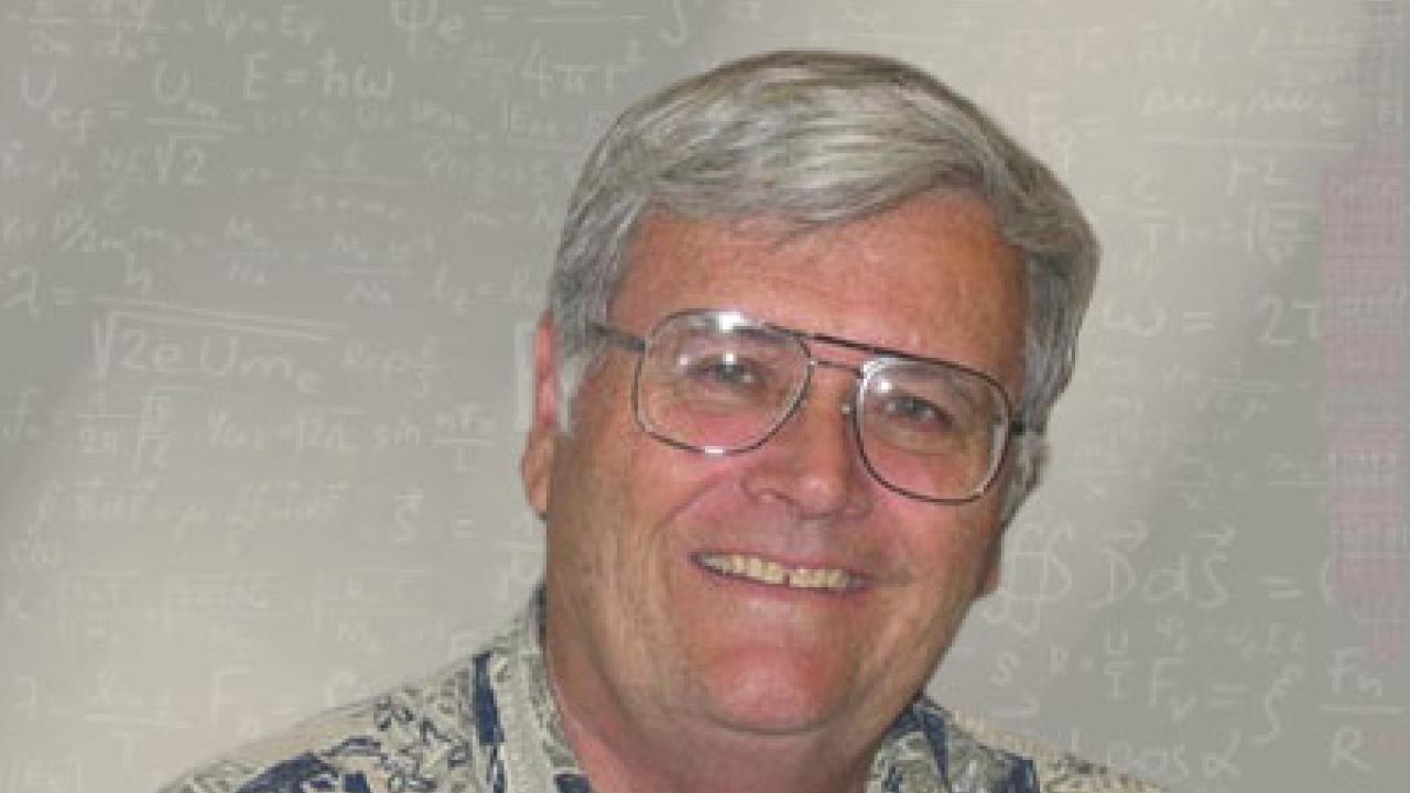 Image: photo of Dr. Thomas Cahill smiling at camera.